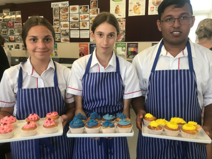 Year 11 bake cupcakes for our House Competition